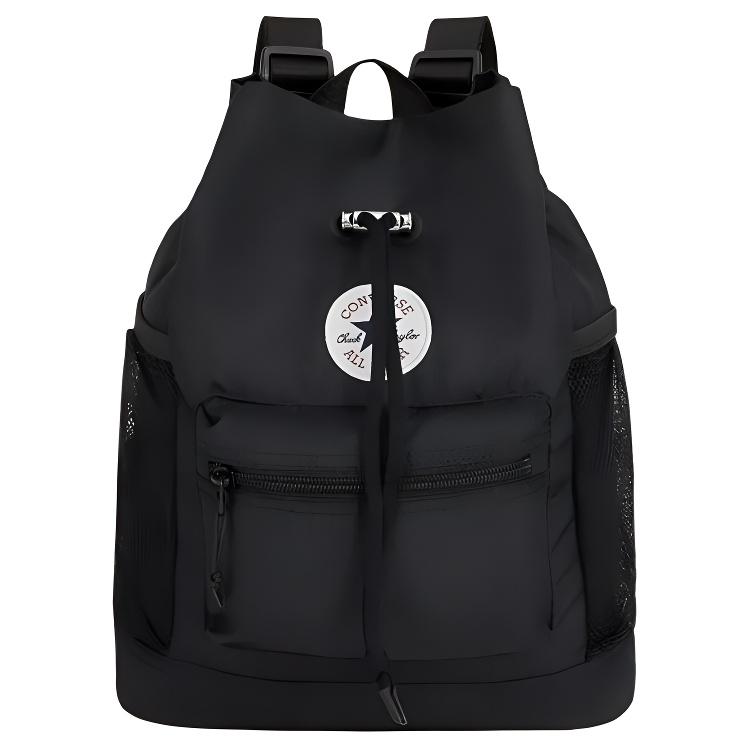 

Converse Lightweight Portable Large Capacity Polyester Backpack Mini Unisex Backpack Black 10027690-A01 Black