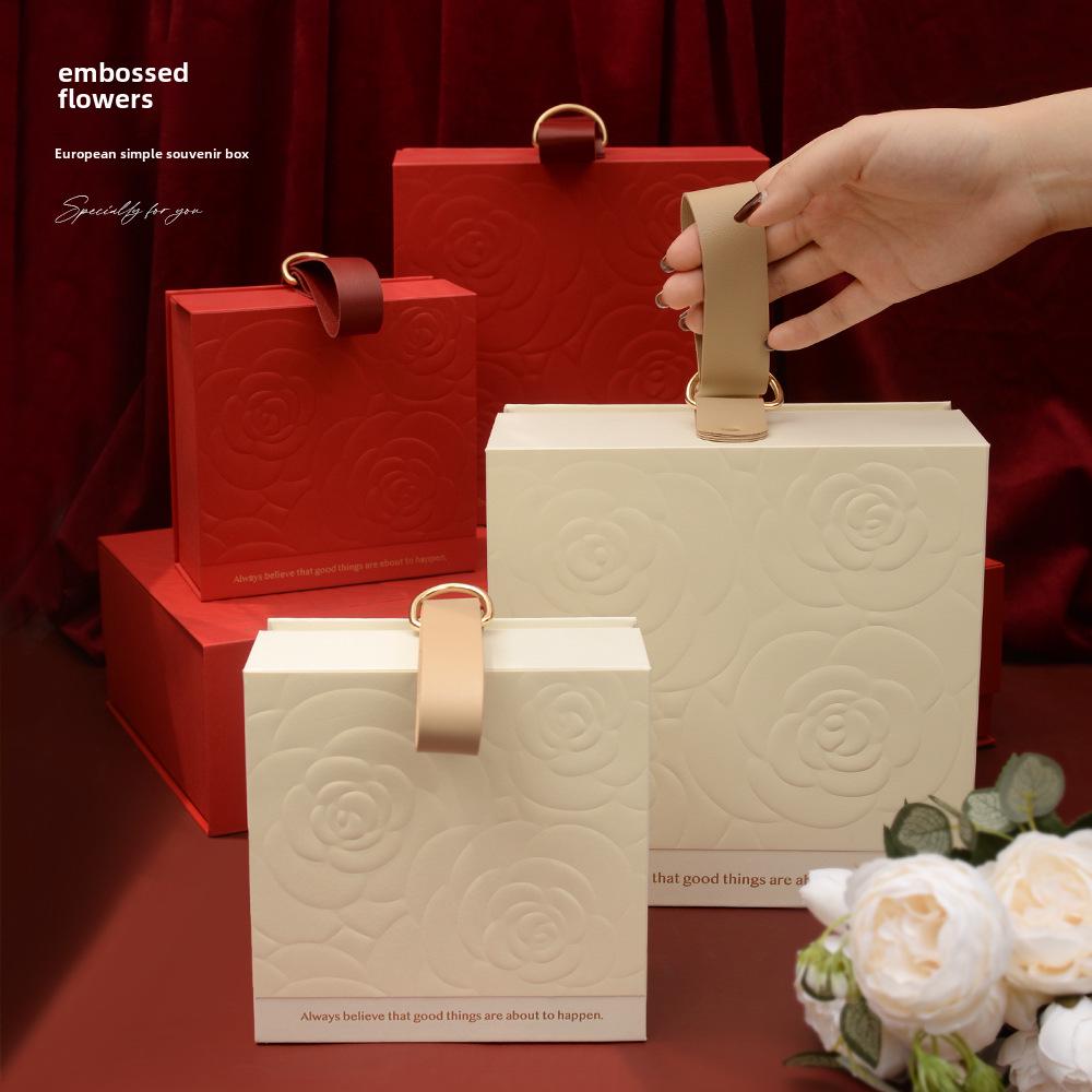 Elegant Souvenir Gift Box for Bridesmaids or Birthdays - High-Grade, Stylish Empty Packaging