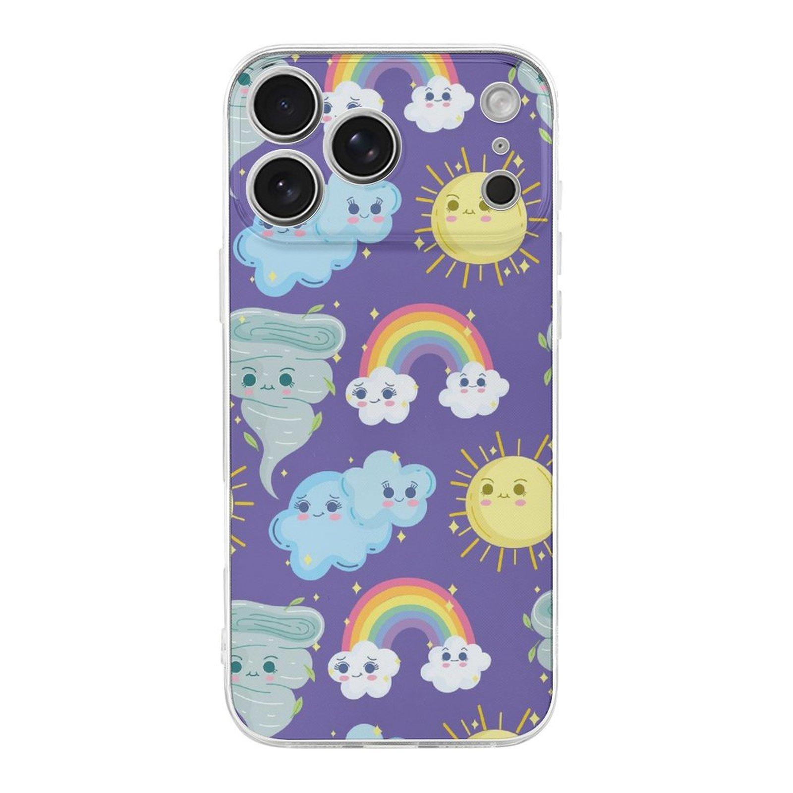 

1 Pack For Iphone 17/17Air/17Pro/17ProMax Thin Tpu Shockproof Case With Smooth Edges Anti-Scratch Layer And Lightweight Build IPHONE-17ProMax