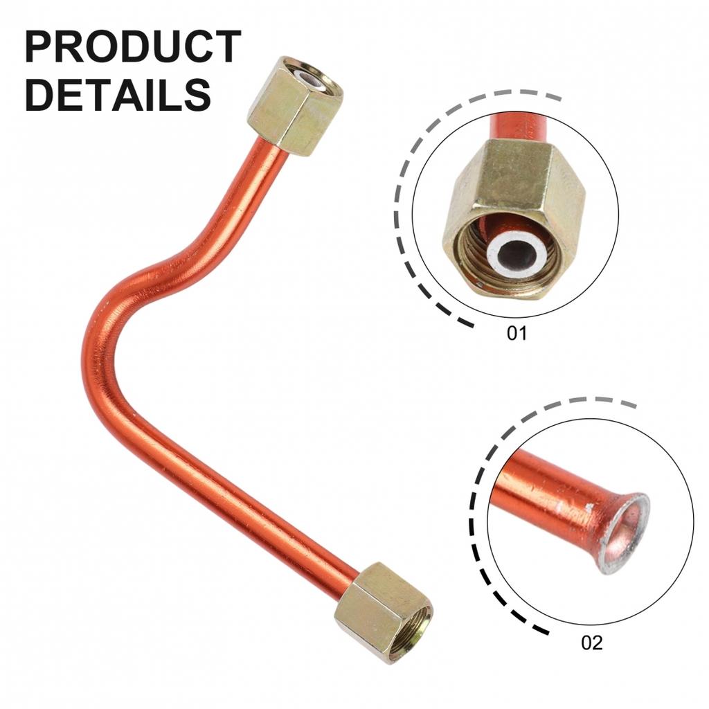 Easy To Replace Exhaust Tube for Air Compressor In Silver Tone Aluminum