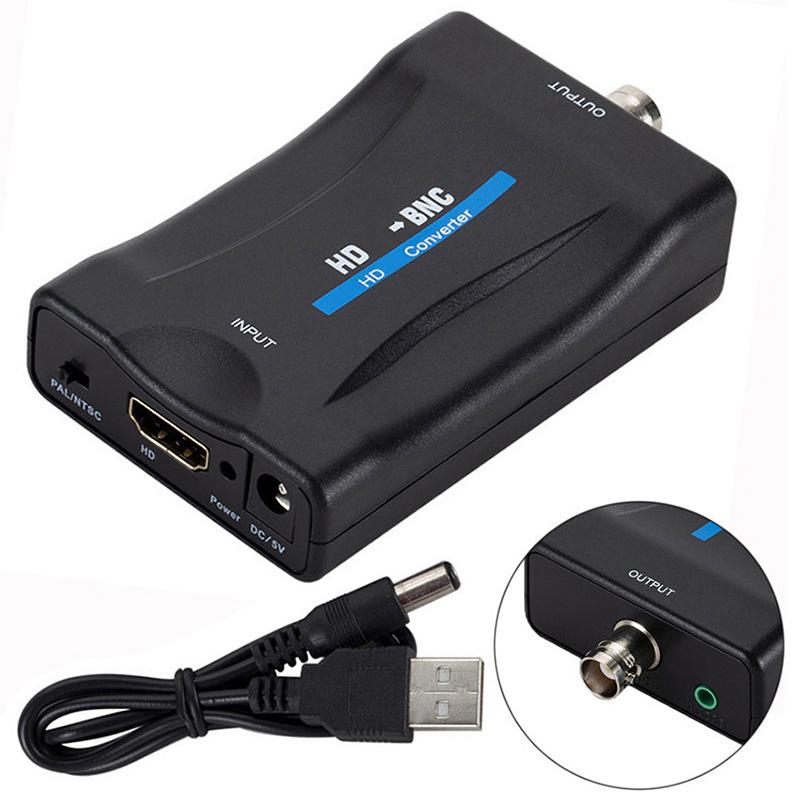 BNC to HDMI Converter: Analog Camera Signal to HD HDMI Device