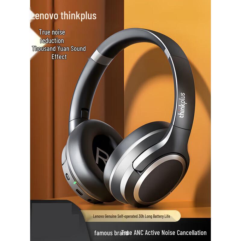 

Lenovo Thinkplus TH40 Active Noise Cancelling Wireless Over-Ear Headset
