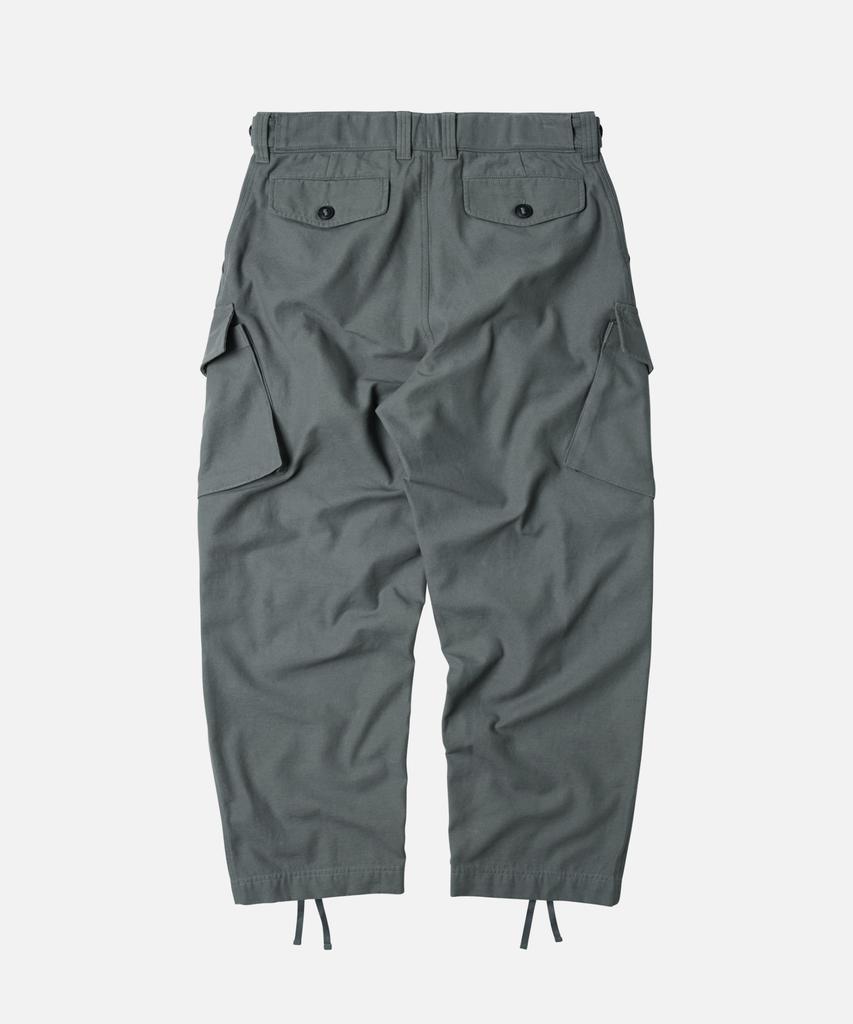 FRIZMWORKS Backsatin Royal Navy Combat Pants _ Steel Gray
