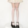 Romantic Cat Printed Socks Silk Thigh Socks Fashion Over Knee Socks  Women