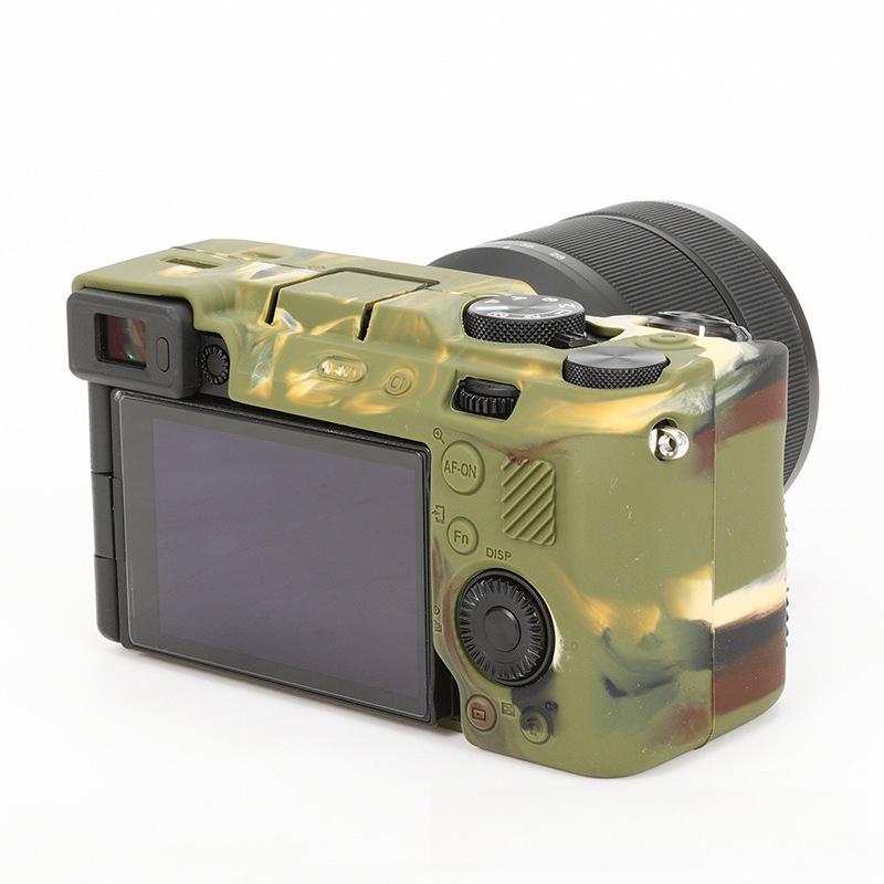 Huse din silicon pentru Sony A7CR și A7CII Genți pentru camere foto pentru A7CR Camere foto mirrorless Huse de protecție anti-cădere pentru camerele foto A7CII