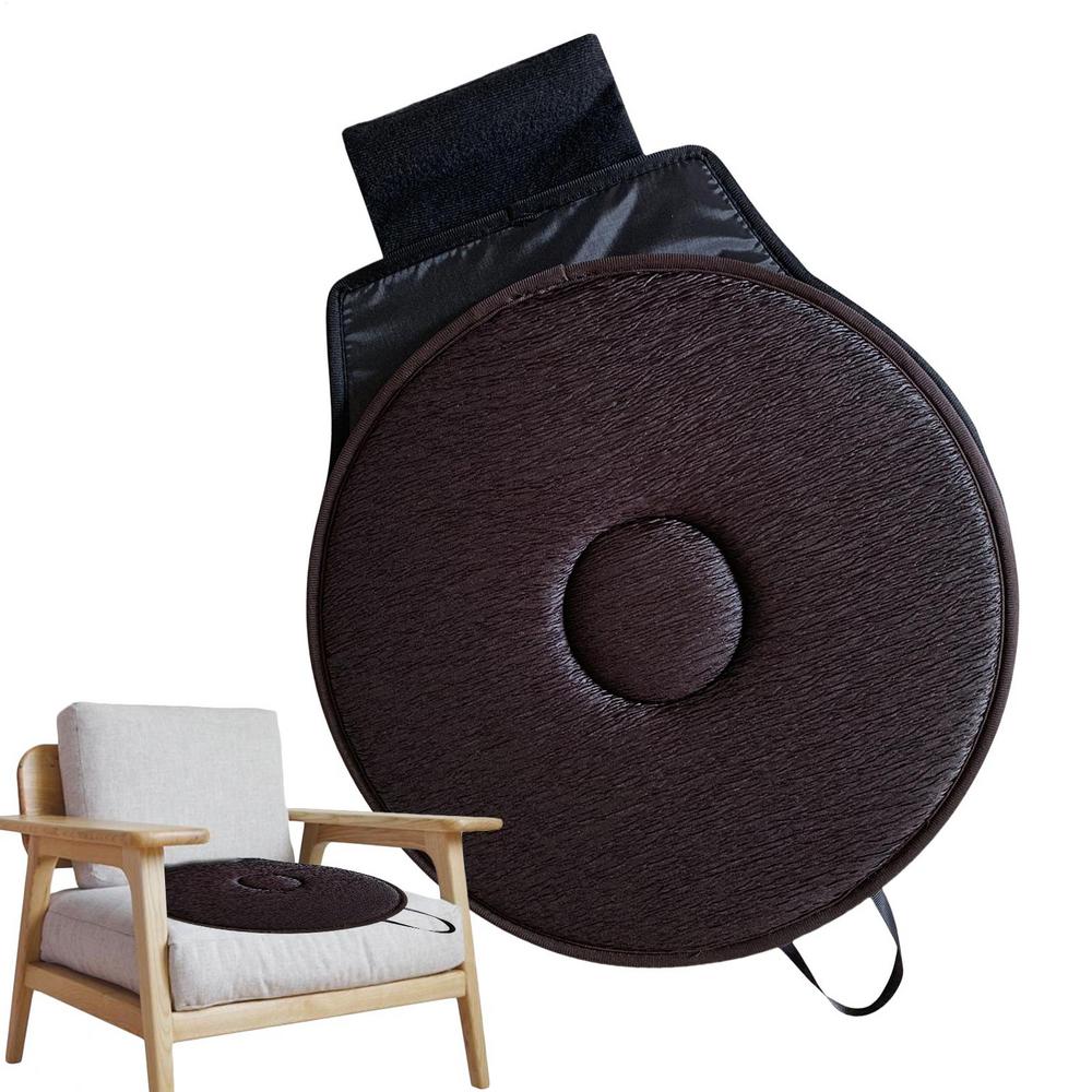 360 Degree Rotating Car Seat Cushion for Elderly Portable Auto Swivel Seat Pad Comfort Car Seat Mat Universal for Car Interior