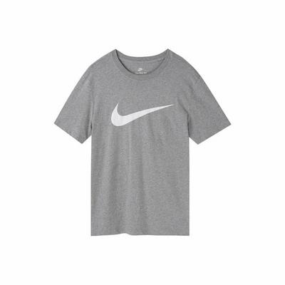 Men's Retro Logo Print Short-Sleeve T-Shirt In Grey