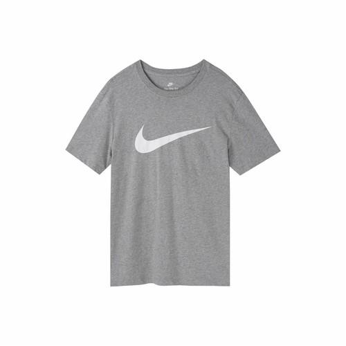 Nike Men s Retro Logo Print Short-Sleeve T-Shirt in Grey S серый