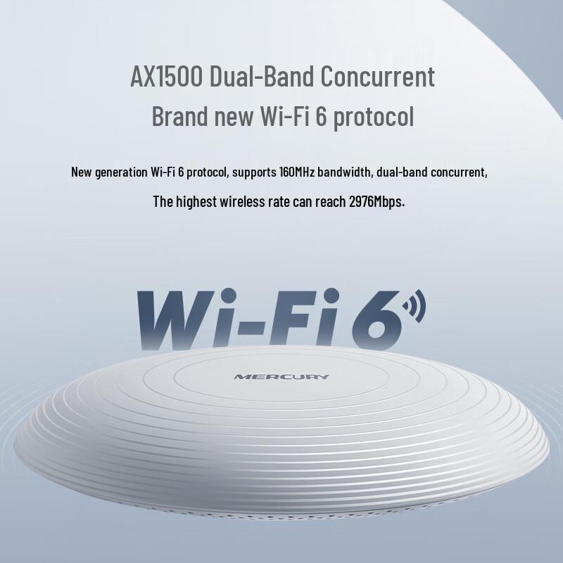 MERCURY Whole-Home WiFi 6 & WiFi 7 Ceiling AP System (CN version)