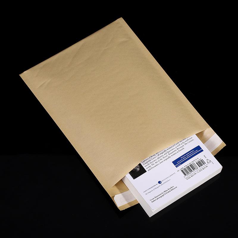 

Natural Kraft Bubble Mailer: Shockproof, Self-Adhesive Envelope for Books and Phone Cases 11x15+4cm 650 pcs/box