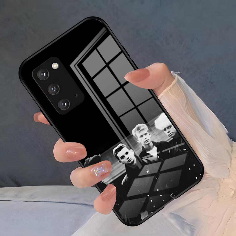 

Depeche Mode Rock Band Phone Case For Samsung S26 S25 Plus S20 S20 Plus S22 Ultra S23 FE S21 Plus S21 Ultra Glass Cover Samsung S20 Plus