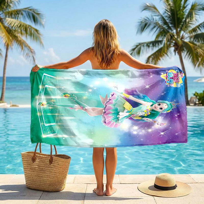 Magic Sweety Fashion Beach Towel: Ideal for Summer Adventures Soft, absorbent and quick drying suitable for swimming and bathing