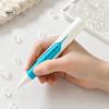 Faux Diamond Art Pen Automatic Bead Dispenser, Wax-Free Pen, Manual Dispenser Picker Tool for Round Diamonds Crafting Supplies DIY Embroidery