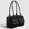 Korean blogger's sweet and cool underarm bag 2025 niche design classic fashion handbag shoulder bag bowling bag