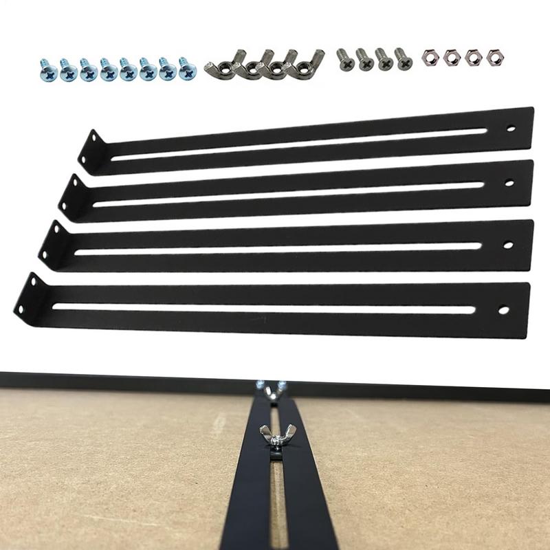 

Drawer Support Brackets Furniture Repair Kit Sliding Drawer Hardware 4X Bottom Support Tool Set With Screws Replacement Parts China Mainland