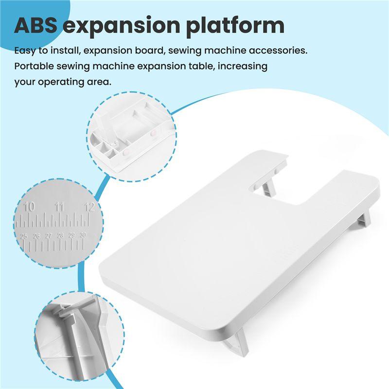 M-Modern-Sewing Machine Folding Legs Hard ABS Extension Table Board For Fanghua 505A Sewing Machine Parts