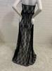 European & American Women's Lace Maternity Strapless Maxi Dress - Photography Sleeveless Long Train (2020 Model)