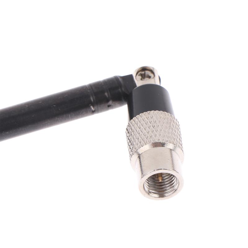 Teleskopantenne Ant500 Antenne 88MHz-1GHz SMA Stecker (Schwarz) Teleskopantenne Hackrf Antenne