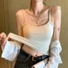 Stylish Vest H295 Snowflake Small Camisole Female Sexy Inside-out Summer Outside The Absolute Beauty of The Top Sleeveless Bottoming Shirt Anti-glare