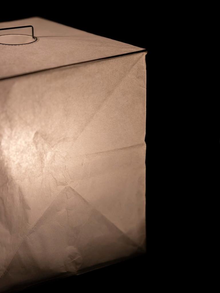 Isamu Noguchi AKARI XP1 Lantern Table Lamp Authentic Japanese Washi Paper 100V
