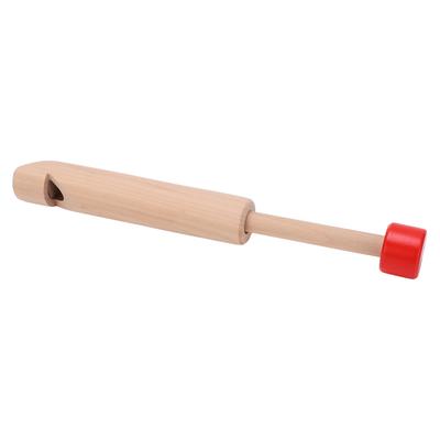 Wooden Slide Whistle Push Pull Voice Change Flute Educational Instrument Toy for Children