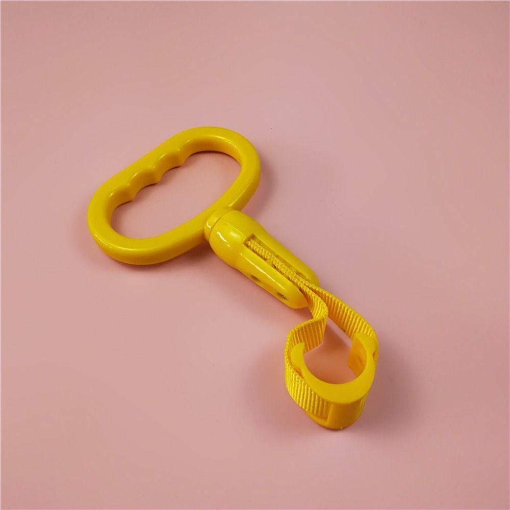 Removable Car Hand Pull Ring Triangle Car Static Belt Universal Car Tow Strap  Subway