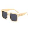 New Luxury Brand Designer Square Oversized Sunglasses Men Women Fashion Thick Frame Glasses Mens UV400 Male Celebrity