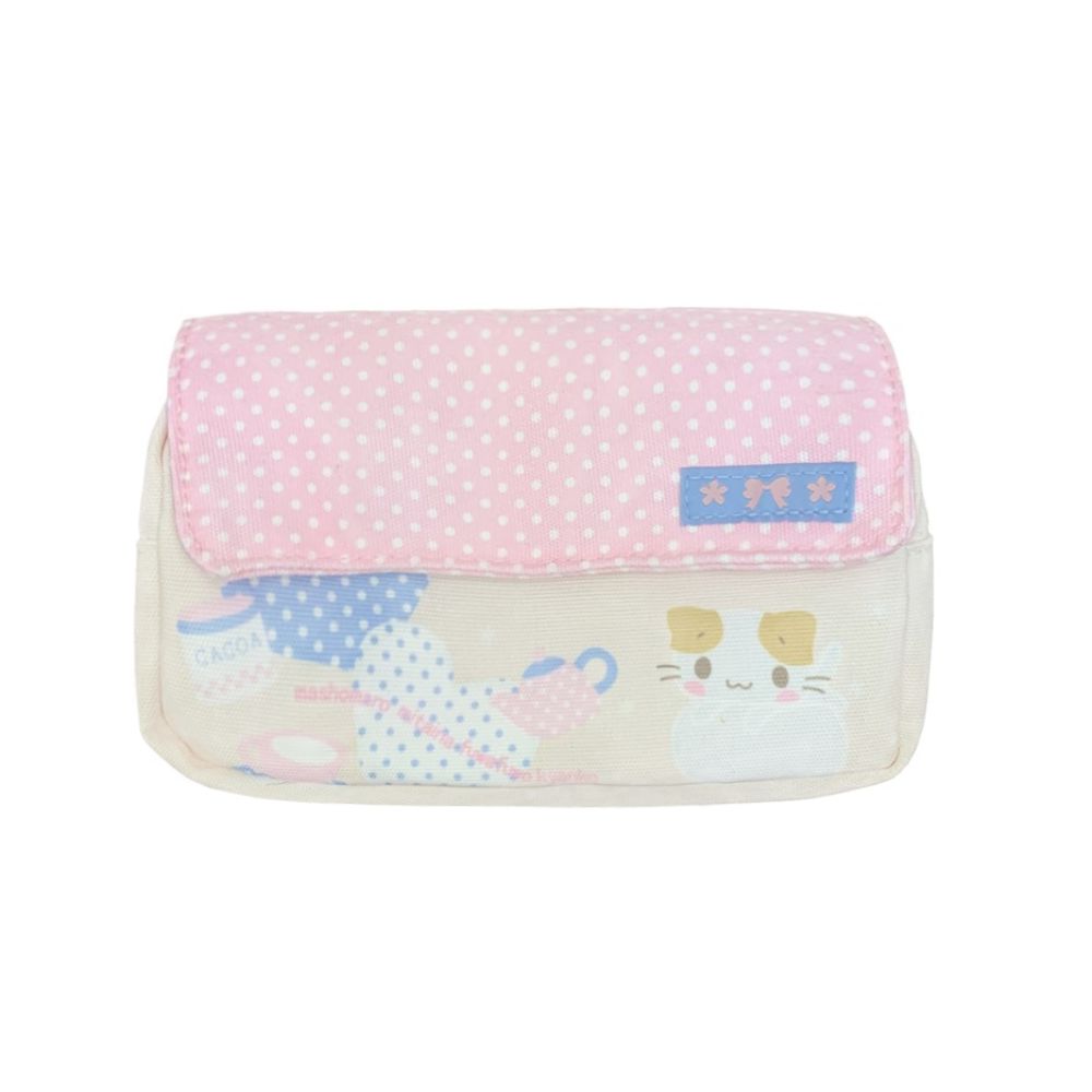 

Многофункциональная сумка для канцелярских товаров Принт кота из мультфильма Пенал Портативная сумка для ручек Студенты