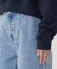 COVERNAT WOMAN Wide Denim Pants Light Blue