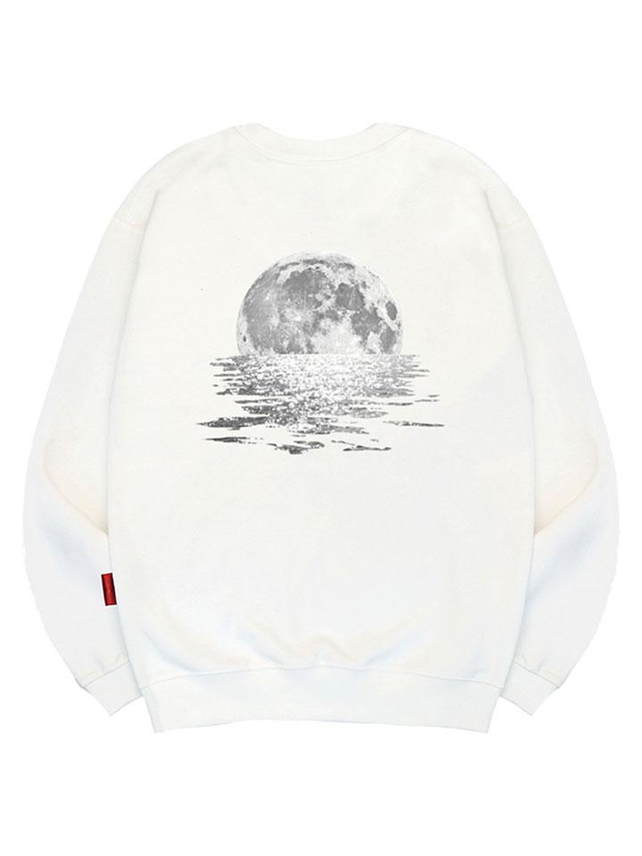 Ellamo Locked Moon Sweatshirt Unisex Plus Size S~4Xl (Type B)