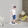 Ultrasonic Height Body Fat ABS Analyzer,100-240V White Physician Medical Body Weight Scale Floor Standing for Homes,Gyms