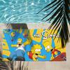Cartoon The S-Simpsons Towel Quick Drying Beach Towels Are Suitable For Swimming Pools Camping Yoga And The Gym
