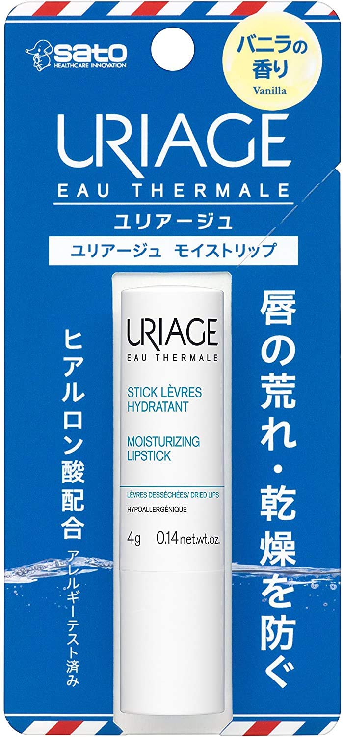 

Урьяж Увлажняющий бальзам для губ Ванильный аромат 4 г x 5 шт. [Sato Pharmaceutical] белый