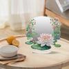 Acrylic Flower Animal Diamond Mirror Art Craft Crystal Diamond Art Painting Mirror for Table Ornaments