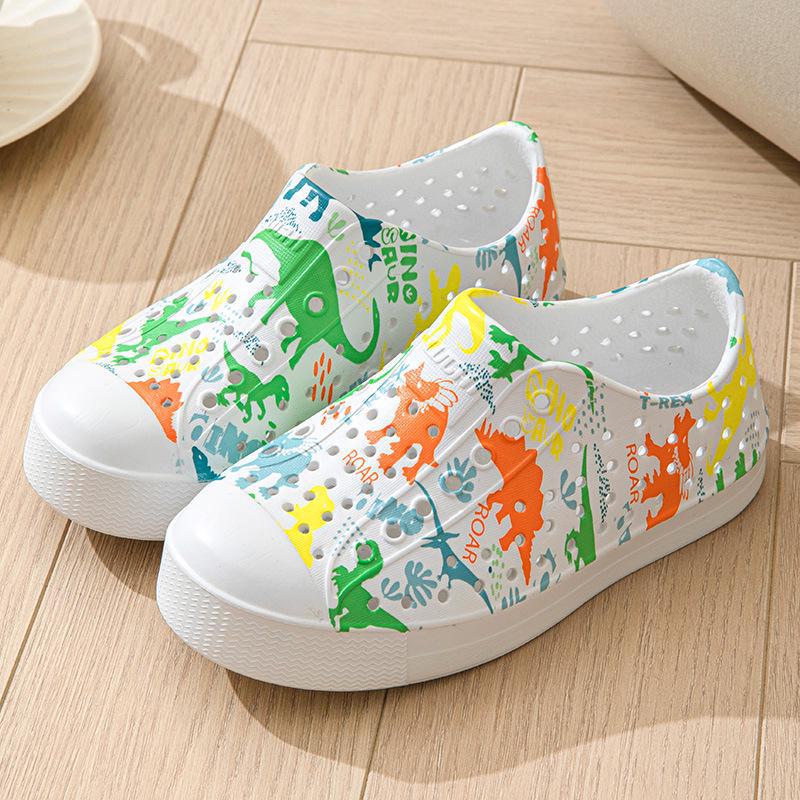 LUCHI Atmungsaktive Cartoon-Wassersandalen für Kinder im Sommer – Unisex-Outdoor-Schuhe mit weicher Sohle
