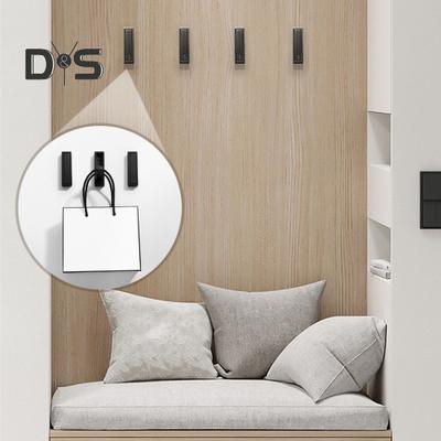 1 Set Retractable Hook with Screws Wall Mount Foldable Hook for Hanging Coats Towels Backpacks Bags Closet Entryway Bathroom Organization Hook