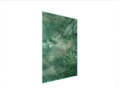 GLAS-SCHNEIDEBRETT 35x52 TÜRKIS