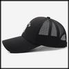 Baseball UV CZA470 [White Fang] Hat, Cap, Cap, Mesh, Logo, Protection, Summer, Casual, Outdoor, Men's, (Khaki)