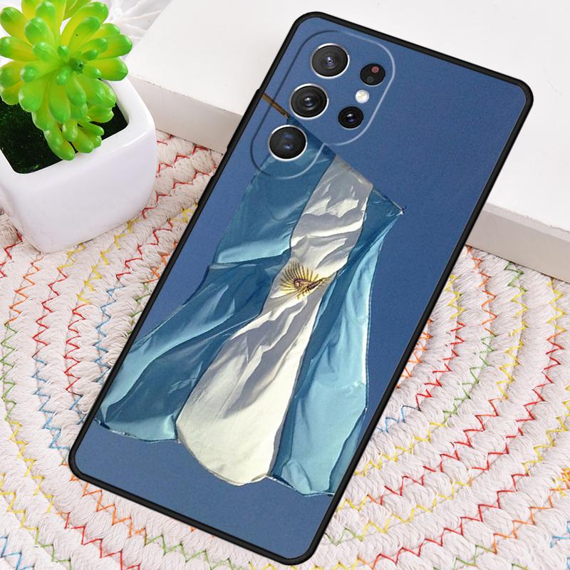 Argentine National Flag Phone Case for Samsung Galaxy note 10 pro S26 Ultra S23 S24 FE S25 S21 S22 PLUS shockproof Cove