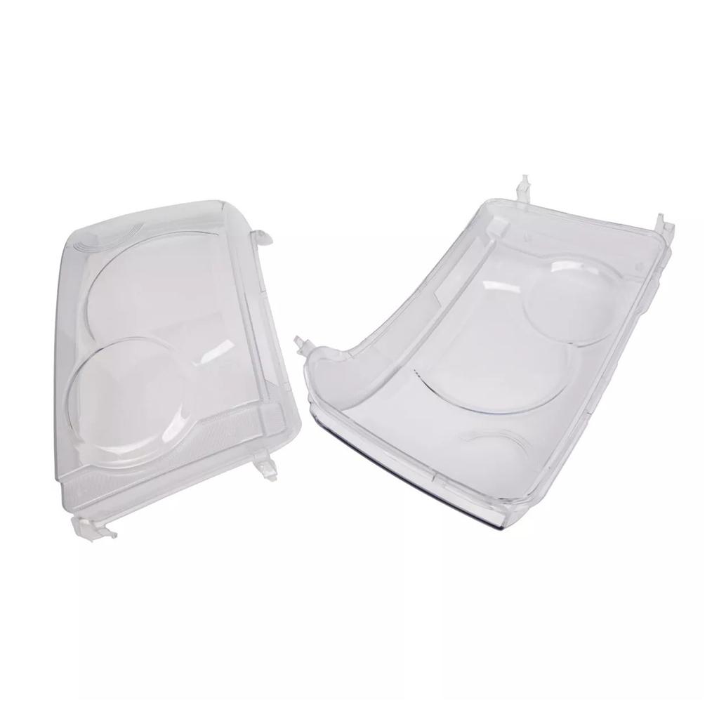 2PCS Headlight HeadLamp Lens Cover LH+RH For Land Range Rover Sport 2006-2009