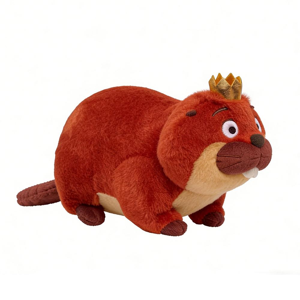 Hot New Hoppers Mabel Plush Doll Cute Animal King Beaver Stuffed Toys Hoppers Shark Plusie Toys Fans Gifts Decorations Doll