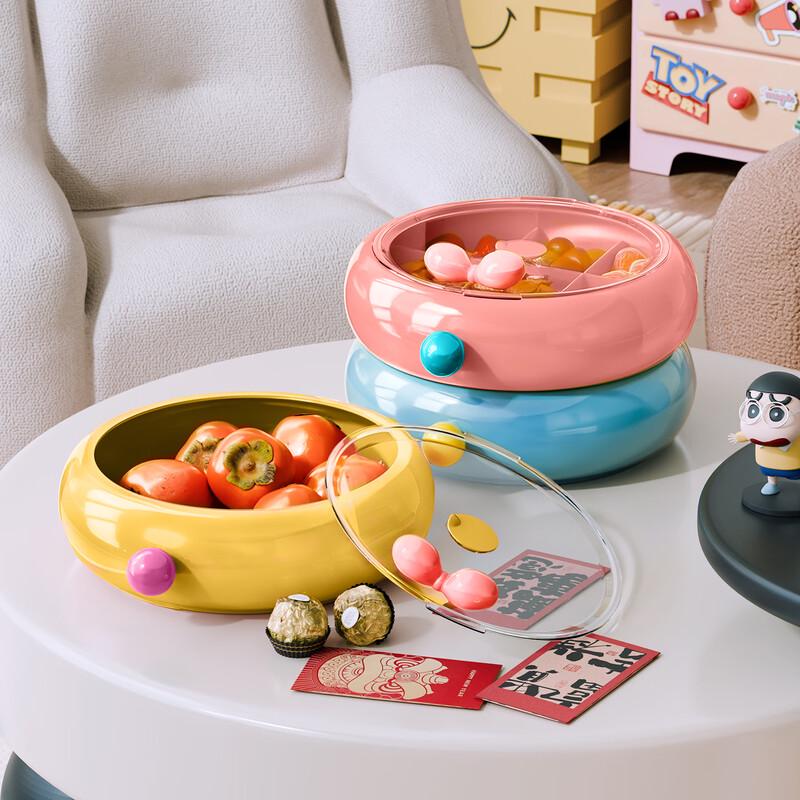 Dopamine-Inspired Divided Donut Snack Box