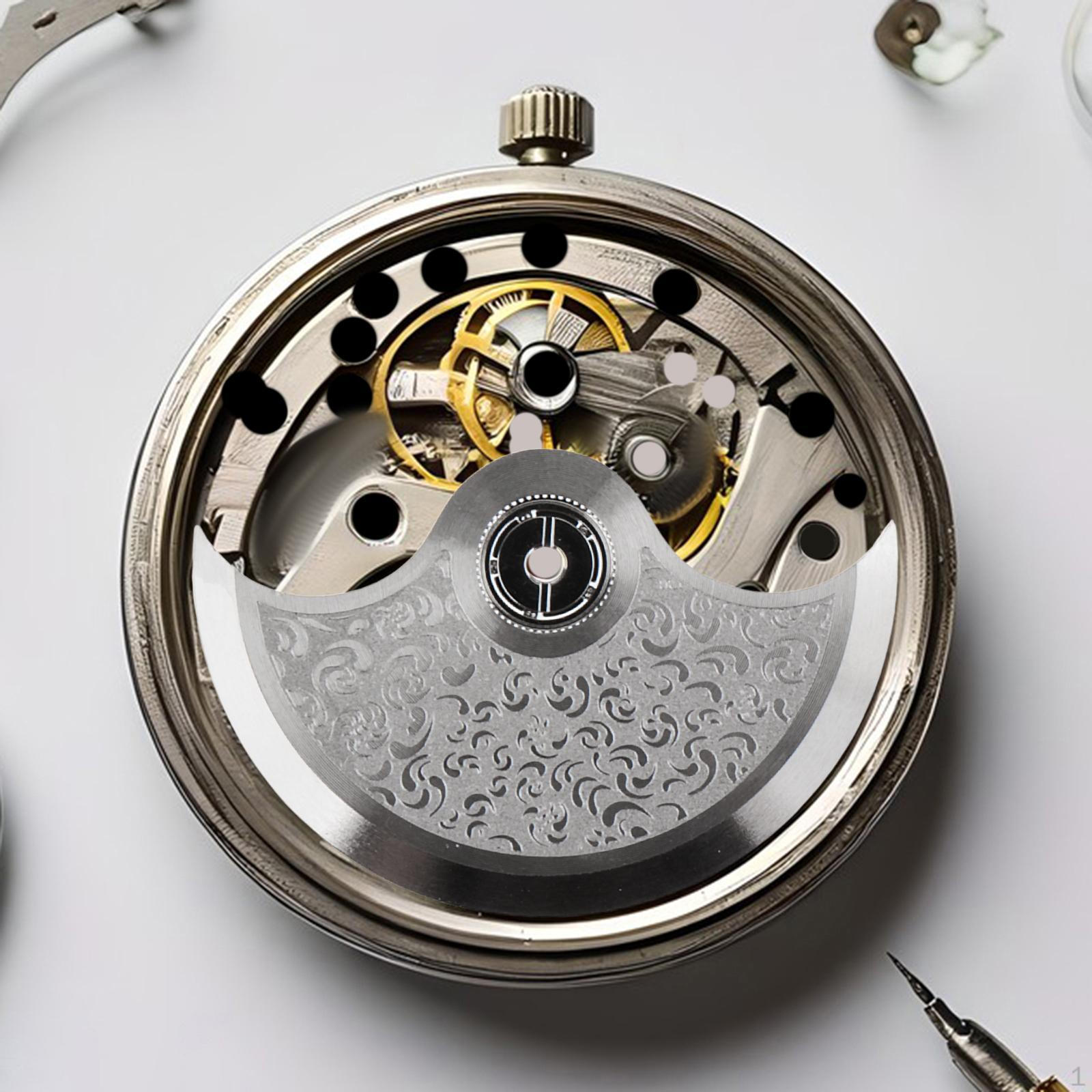 

Автоматические часы с ротором, Ротор с осциллирующим грузом, Портативное обслуживание, Простые в использовании, Прочные и серебряный