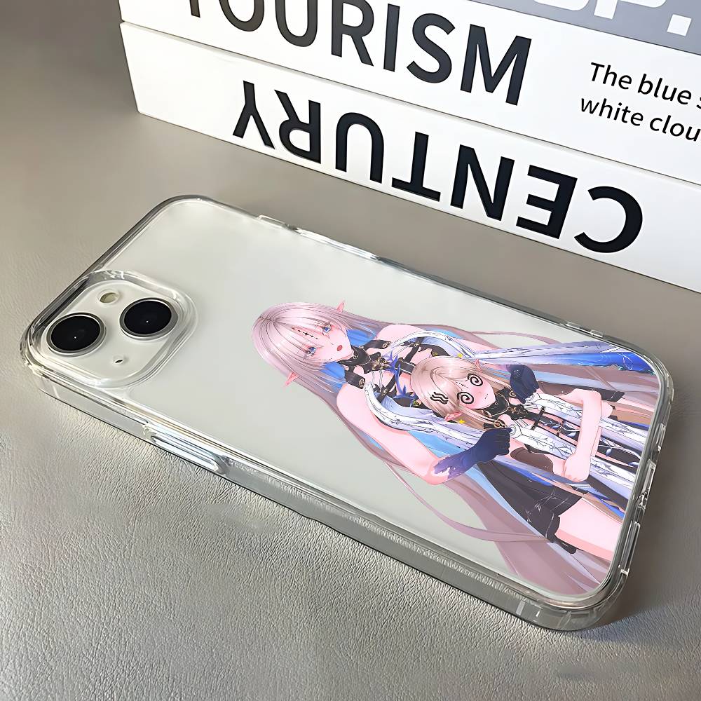 

Wuwa Cartethyia Girl Phone Case For iPhone 13,16,11,14,15,17,12,Air,Mini,Plus,Pro,Max,Plus,E Clear Soft Cover iPhone12PRO