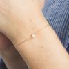 eManco Minimalist Stainless Steel Bracelets for Women Sea Imitation pearls Bracelet Women Charm Bracelet Jewelry