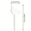 5pcs Automatic Plant Watering Bulb, Bird Shape for Sustained Release, Vacation Plant Care with Simple Vacuum Principle