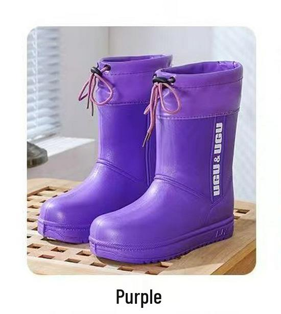 Ultra-Light Women's Waterproof Winter Fleece-Lined EVA Boots for Cold Storage, Livestock, Car Washing, and Snow - Warm, Thick, and Cold-Proof.