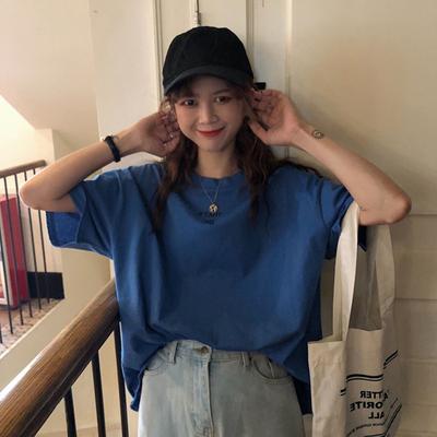 New Summer Versatile T-shirt for Women Short-sleeved Korean Student Top for Women