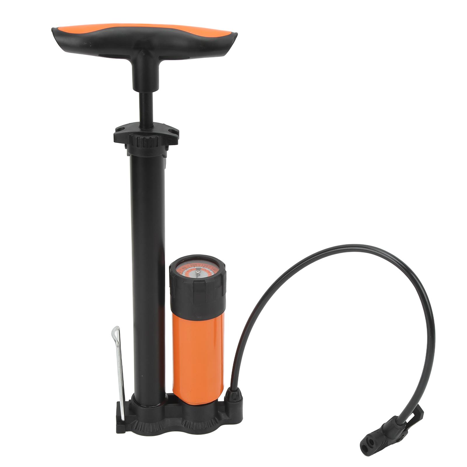 

Mountain Road Bike Tyre High Pressure Air Pump Portable Home Inflator Tool with Accurate Barometer for Indoor and