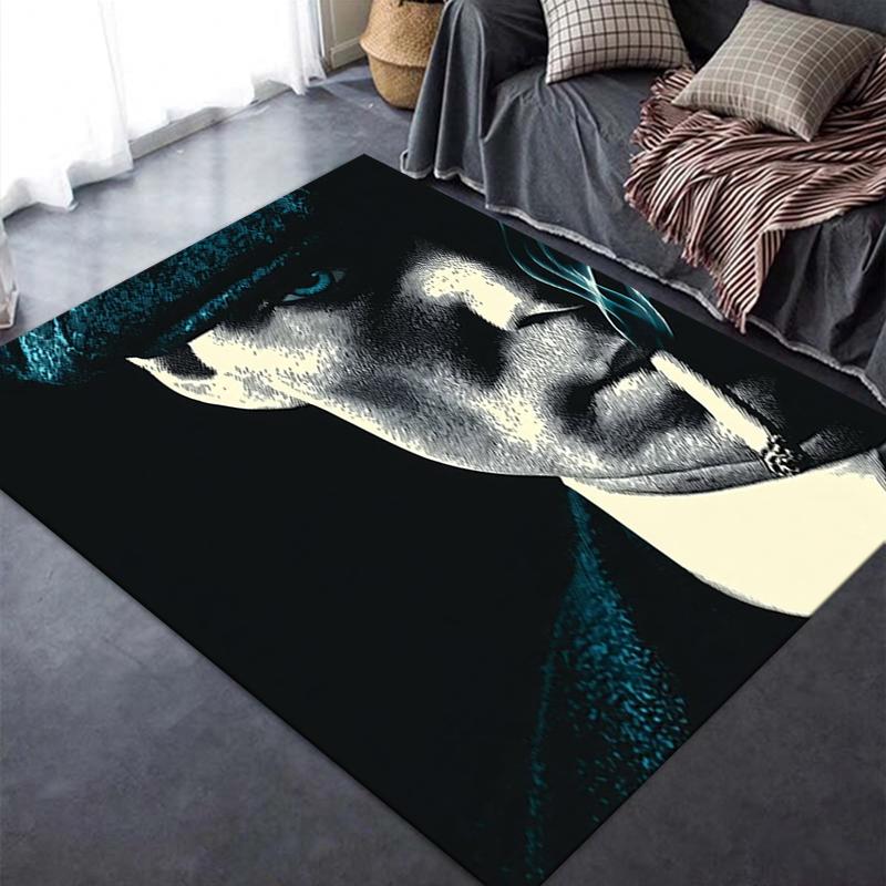 Thomas Shelby Carpet Rug for Living Room Bedroom Home Sofa Decoration,Kids Play Non-slip Floor Mat